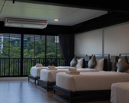 Premier Quad Balcony Room